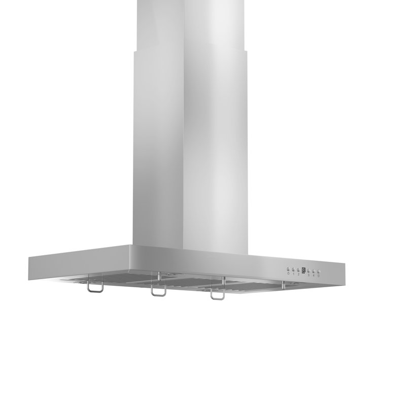 ZLINE Kitchen and Bath 48" 400 CFM Ductless Island Range Hood & Reviews